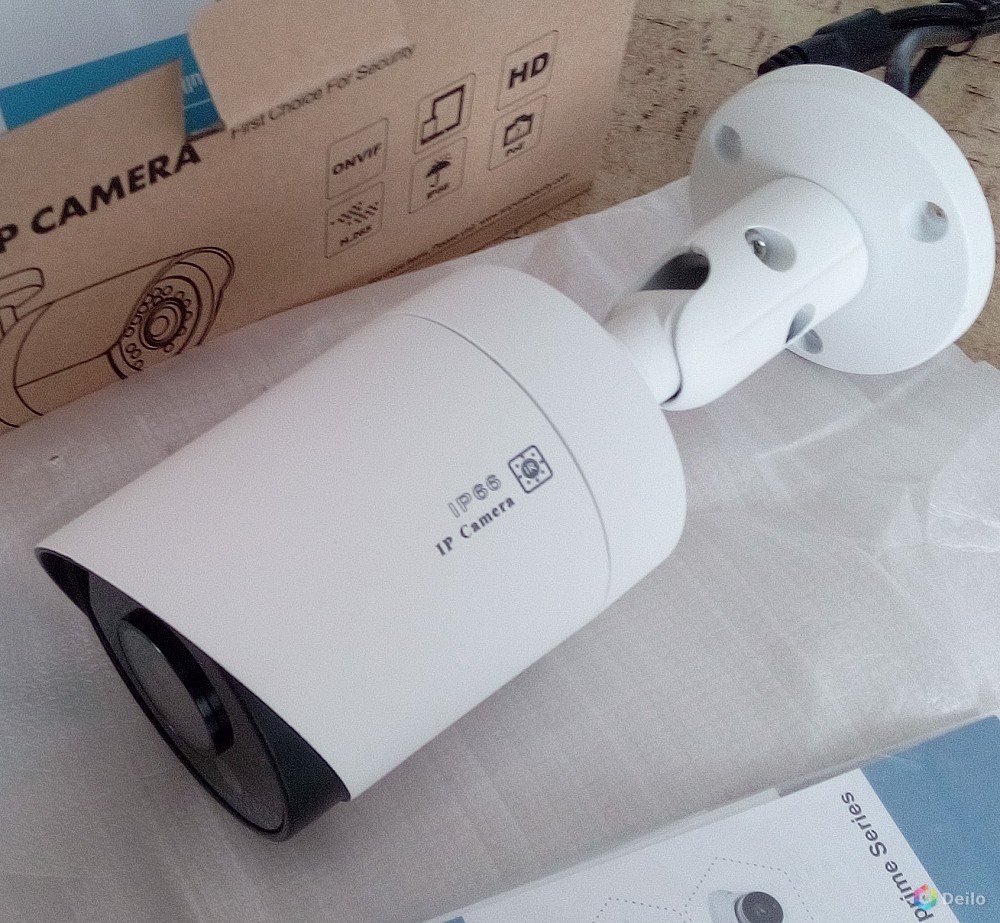 Новая наружная Iр-камера 5MP POE H.265 2.8мм