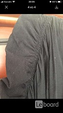 Платье сарафа длинный 46 48 m/l черный вискоза нейлон пояс з - фото 4