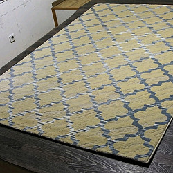 Турецкие новые овальные и прямоугольные ковры из акрила и хи - фото 8