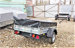 Прицеп грузовой Саратовец 2, 0х1, 3 тент 210мм - фото 3