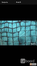 Костюм брючный испания 46 м голубой клеш стретч летний женск - фото 4