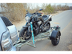 Прицеп для перевозки мотоцикла - фото 6
