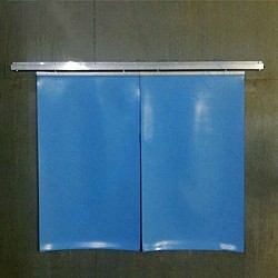 Рентгенозащитная штора в дверной или оконный проём