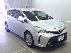 Минивэн 7 мест гибрид Toyota Prius Alpha ZVW40W модификацияS